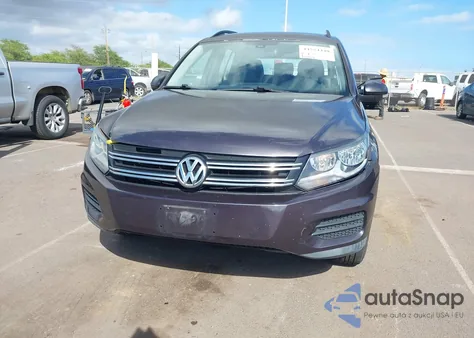 2016 Volkswagen Tiguan S from USA, damaged, VIN WVGBV7AX8GW583466